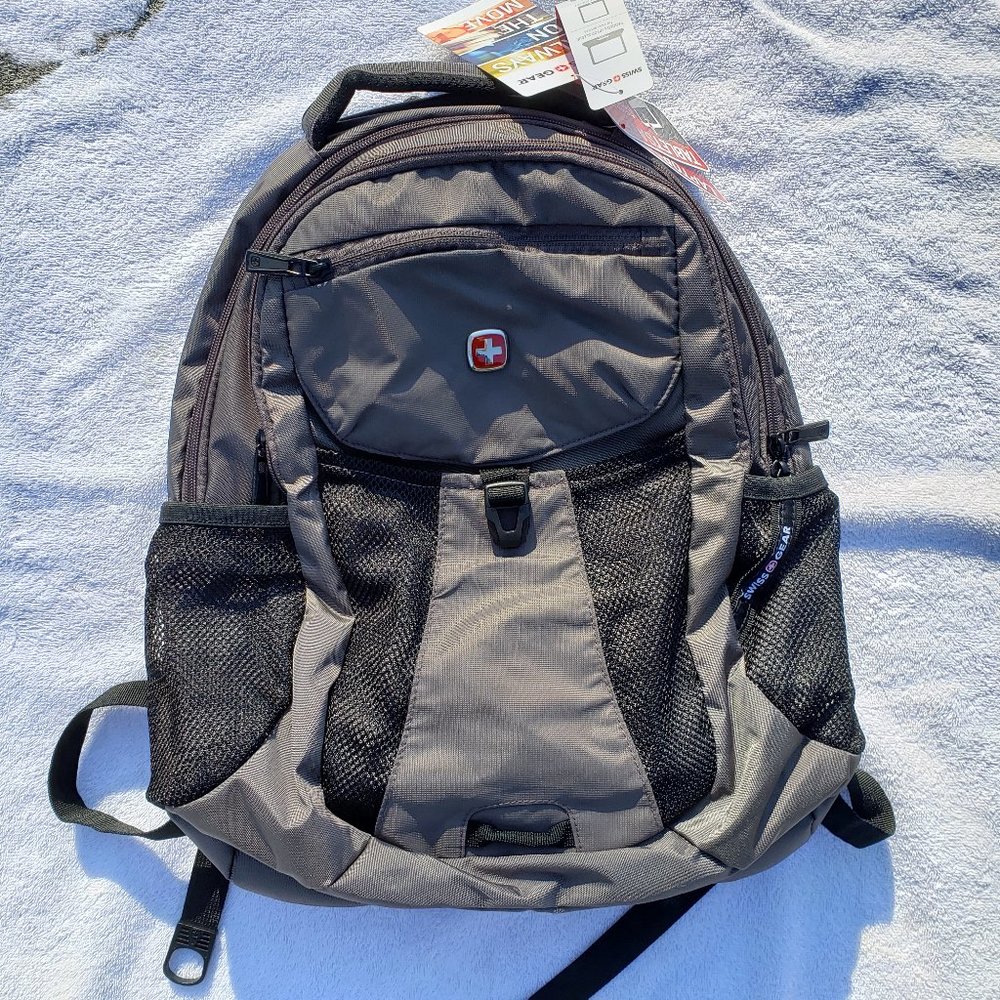 Swiss Gear Laptop School Black-Grey Backpack
